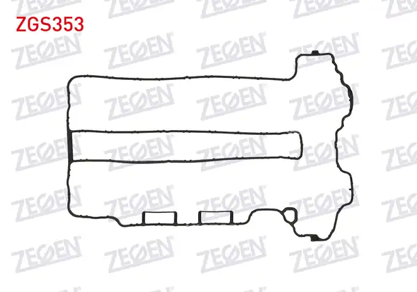 ZEGEN ZGS353 | Üst Kapak Contası Opel Corsa C Astra H Astra G 1 4 Z12xep Z14xep