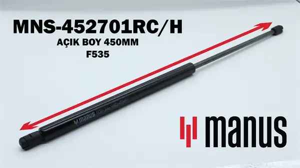 MANUS 452701RC | H Bagaj Amortisörü 04 Golf V 2 Adet
