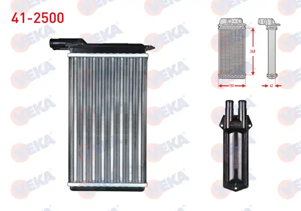 VEKA 41-2500 | Kalorifer Radyatörü Mekanik Lada Samara 1500 1986 1994