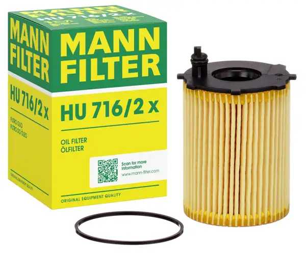 MANN HU716-2X | Ford Focus  2004-2018 Model Arası Dizel Yağ Filtresi Mann Marka