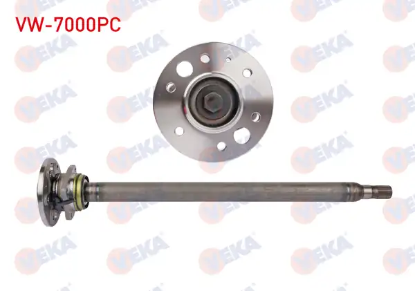 Veka VW 7000pc Aks Mili Arka Sol Poryalı Civatalı İnce 29x26 Uzunluk 890mm Volkswagen Crafter 2 5 TDI 2006 2016 Mercedes Sprinter 2006