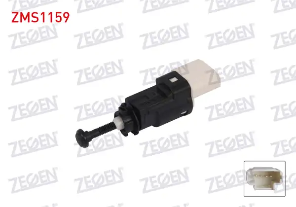 ZEGEN ZMS1159 | Fren Müşürü 4 Pin Renault Clio III
