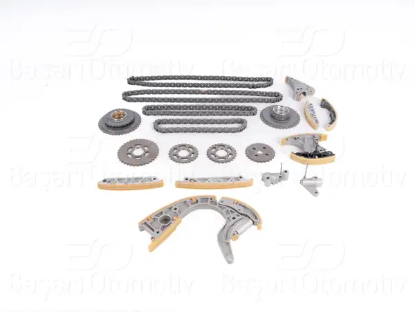 WISCO 1114232-00 | Triger Zincir Seti 19 Parça VW Touareg A4 A6 Q7 2 7 3 0 TDI 2 7 3 0 TDI Casa Casb Cama Cgka Camb 9pa 04
