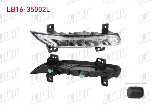 LABO LB16-35002L | Gündüz Farı Sol Renault Fluence