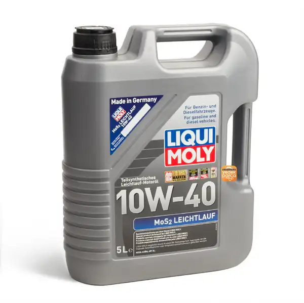 LIQUI MOLY Mos2 10W-40 Kısmi Sentetik Motor Yağı 5 Litre (2184)