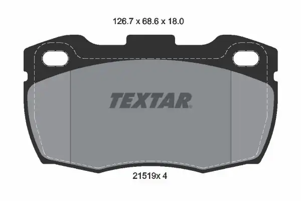 TEXTAR 2151901 | Fren Balatası Defender 90 110 Ön