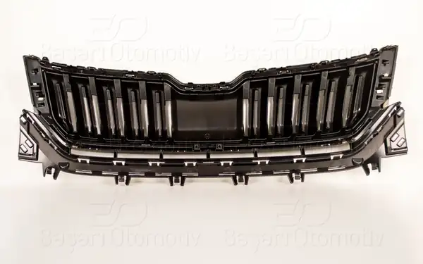 WISCO 1234719-00 | Panjur Siyah Izgara Nikelajlı Çerçeve Skoda Kodiaq 17