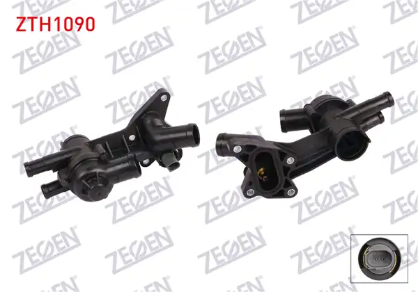 ZEGEN ZTH1090 | Termostat Komple Müşürlü 87 C VW Polo 1 2i 2001 2012 Seat Ibiza IV 1 2i 12v 2002 2009 Skoda Fabia II 1 2 2006 2015