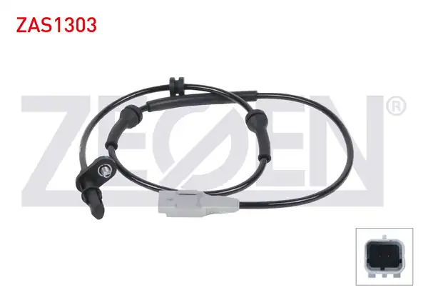 ZEGEN ZAS1303 | ABS Sensörü Ön Sol Sağ Fiat Scudo 96 06 Citroen Jumpy II 07 16 Peugeot Expert 07 16
