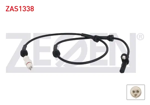 ZEGEN ZAS1338 | ABS Sensörü Arka Sol Sağ Renault Traffic II 01 14 Opel Vivaro 01 14 Fişli