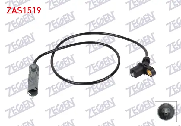 ZEGEN ZAS1519 | ABS Sensörü Arka Sol Sağ Bmw 3 Serisi E36 1990 1998