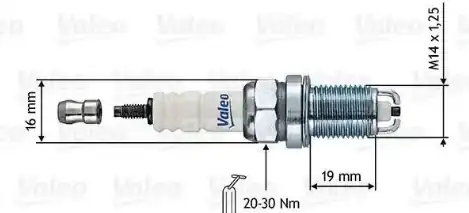 Valeo Asya Sp026 Ateşleme Bujisi Peugeot Partner P206 P207 P307 Tu5jp4 Nissan Almera 1 5 1 8 10 Adet