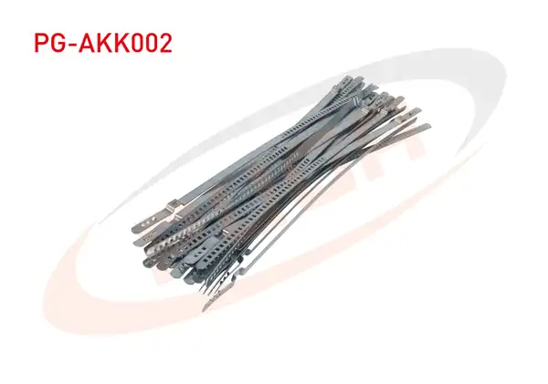 PUGA Pg Akk002 Aks Körük Kelepçesi Uzun 7mm 24 Adet