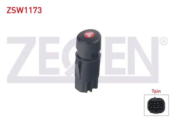 ZEGEN ZSW1173 | Flaşör Anahtarı 7 Pin Ford Transit V184 2000 2006