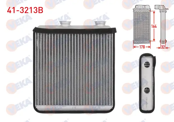 VEKA 41-3213B | Kalorifer Radyatörü Brazing Opel Meriva A 1 6 2003 2010