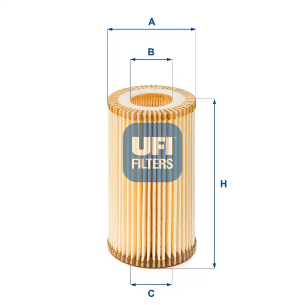 UFI 25-159-00 | Yağ Filtresi Mercedes Om651 W204 212 639 906 910 Sprinter 3 T 09