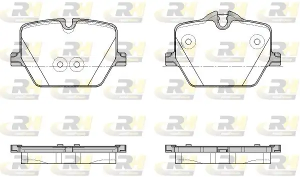 ROADHOUSE 21875-00 | Fren Balatası Arka Bmw G20 G21 G23 G26 Z4 G29 G42 17