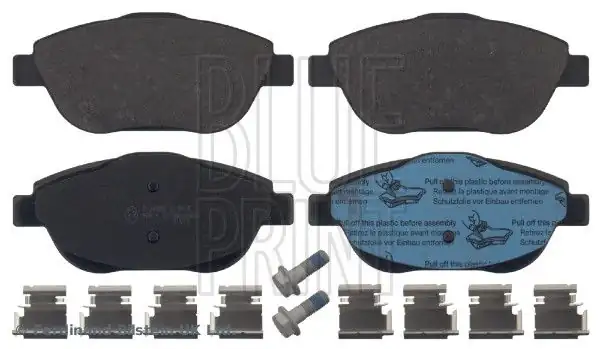 BLUEPRINT ADP154208 | Ön Fren Balatası C3 III Ds3 C3 Picasso Peugeot 2008 Mokka E Dv6c 11 2009