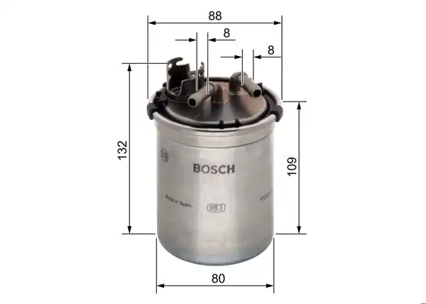 BOSCH 0450906426 | Mazot Filtresi (VW Polo / Seat Cordoba-Ibiza / Skoda Fabia 1.9 TDI)