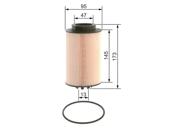 Bosch 09864b2003 Yakıt Filtresi Man Tga Tgl Tgm İ Tgs İ Tgx İ 2000 2022