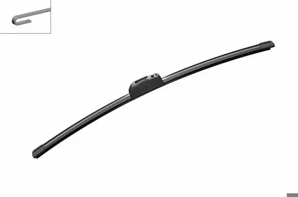 BOSCH 3397008537 | Silecek Süpürgesi Tek 55cm Kancalı Aerotwin Universal