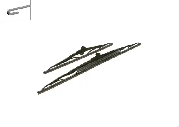 BOSCH 3397010297 | Silgi Süpürgesi Tk 60+40Cm Sp 02 Corolla.Vvti Twın Tucson 600/400mm