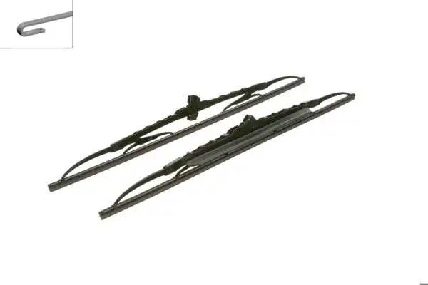 BOSCH 3397118401 | Silecek Seti VW T4 Passat Audi A4 Clio Twin 53+53 cm