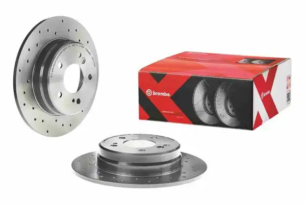 BREMBO 08.5178.3X | Fren Diski (Mercedes W210 Arka W203