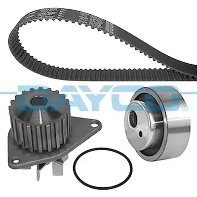DAYCO KTBWP1020 | Triger Gergi Seti + Devirdaim (Peugeot Partner 1.4 11.02-10.06 307 1.4 08.00-/)