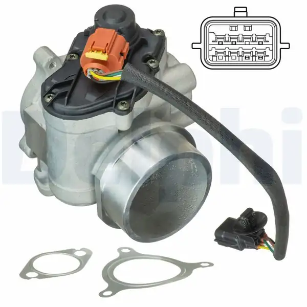 DELPHI EG10461-12B1 | Egr Valfi Opel Movano A Master II 2 5 CDTI G9u650 1122863