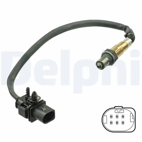 DELPHI ES21078-12B1 | Oksijen Sensörü Renault Captur Clio IV Kangoo IV 1 5 K9k Nissan Juke F15 Qashqai J11 Note E12