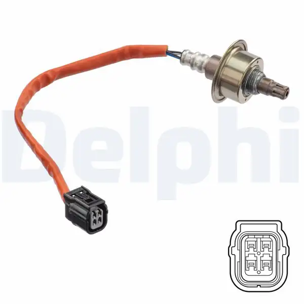 DELPHI ES21305-12B1 | Oksijen Sensörü Ön Honda Civic 06 Üst 2005