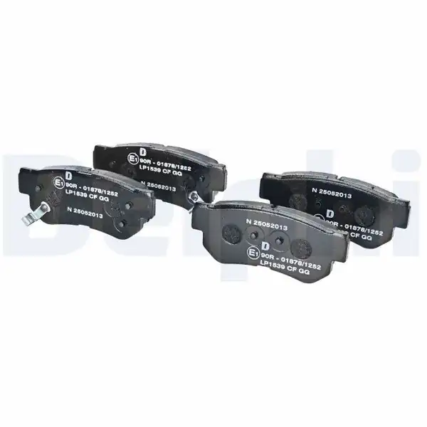 DELPHI LP1539 | Fren Balata Arka Hyundai Tucson 2.0 05-, Santa Fe 2.0 CRDI 03-, Kia/Ssangyong