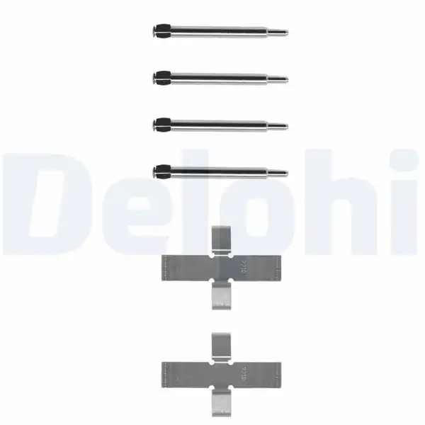 DELPHI LX0003 | Fren Balata Montaj Takımı Alfa Romeo 75 Alfetta Giulietta Audi 80 Mercedes Benz 250 230 E