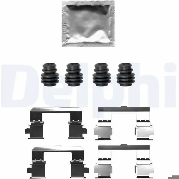 DELPHI LX0697 | Fren Balata Montaj Takımı