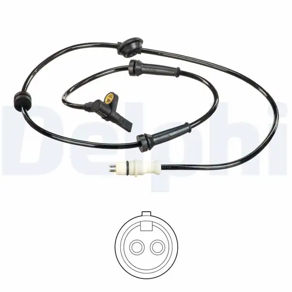 DELPHI SS20577 | ABS Hız Sensörü Ön Sol Fiat Palio Albea 1 2 1 4 1 3d