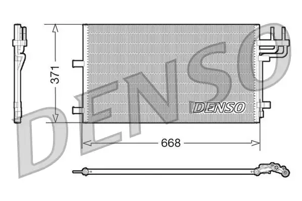Denso Dcn10007 Klima Radyatörü Ford Focus C-Max 1 6 TDCI 03 11