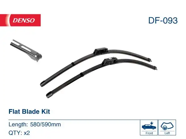 Denso Df 093 Silecek Seti 590 580mm Audi A8 02