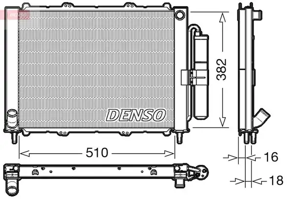 Denso Drm23103 Soğutma Modülü Renault Kangoo Express 1 5 dCi 1 9 dCi 03