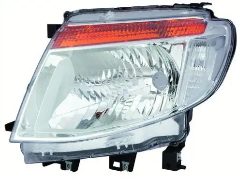 Depo 231 1139r Ldem1 Aydınlatma Ön Far Sağ Motorlu Ledsiz Krom İslemeli Ford Ranger 12