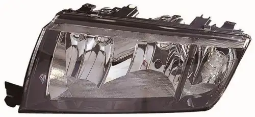 Depo 665 1105l Ldem2 Ön Far Sol Siyah Çerçeve Skoda Fabia 02 03