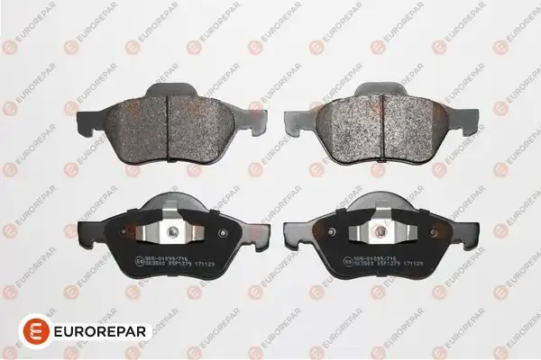 Eurorepar 1623054380 Fren Balatası Ön 156mm Renault Laguna Megane II 02