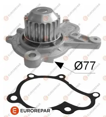 EUROREPAR 1623105580 | Psa / Erp Su Pompası Accent II Tucson (Jm) Elantra III Getz Sportage II Cerato 506814