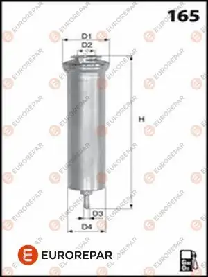 Eurorepar 1643624680 Yakıt Filtresi Bmw 3 320 D 1 118 D