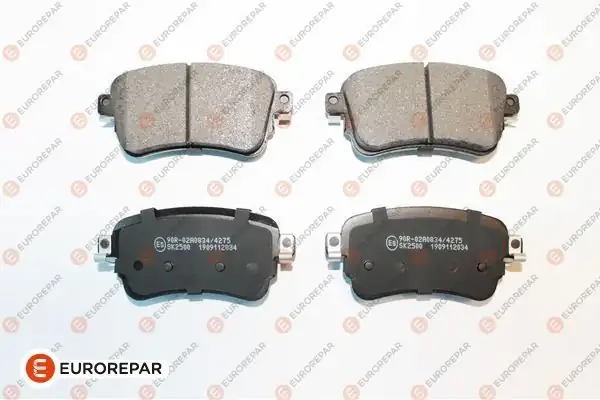 Eurorepar 1675991880 Arka Fren Balatası Citroen Jumper Spacetourer Expert Traveller Proace 1 6 2 0 Hdi 16