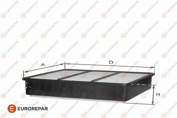 EUROREPAR 1682262780 | Psa Erp Hava Filtresi i20 Bayon 1.0 1.4 CRDI