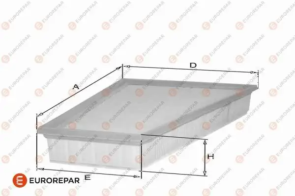 EUROREPAR 1682264980 | Psa / Erp Hava Filtresi Citroen Berlingo I 2.0 HDI 90 Peugeot Partner
