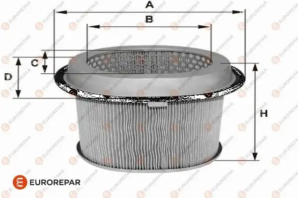 EUROREPAR 1682269780 | Hava Filtresi Sonata III 2.4I 16V 98 - Elantra Sonata Starex Santamo Benzin