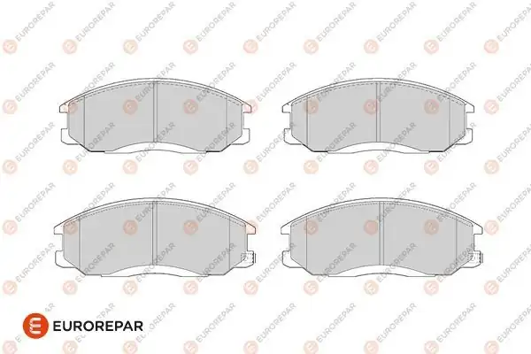 EUROREPAR 1682321380 | Ön Fren Balatası Hyundai Starex 03-> Santafe 01-06 / Ssangyong Kyron / Actyon