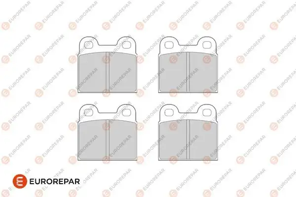 Eurorepar 1686264380 Psa Erp Fren Balatası 6 E24 5 E12 Gıulıa 105_ Spıder 105_ Gdb102
